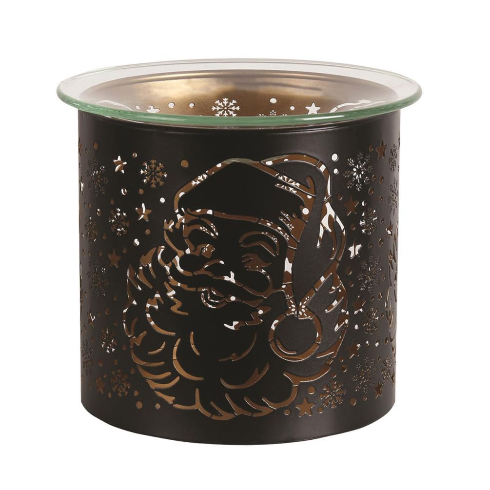Aroma Black & Gold Santa Jar Sleeve & Wax Melt Warmer Extra Image 1